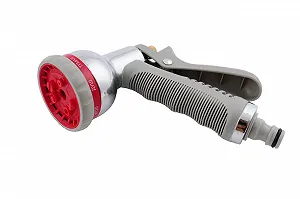 Купити Пистолет поливочный Intertool - 8 функций ХРОМ (GE-0004) - Фото 1 Пистолет поливочный Intertool - 8 функций ХРОМ (GE-0004) - Фото 1