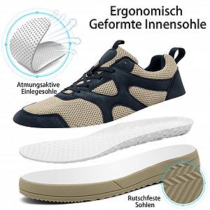 Мужские кроссовки QIJGS для бега, спорта, тенниса, легкие, для фитнеса, джоггинга и ходьбы synthetic.ua - Фото 1