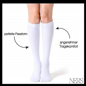 Гольфы (3-6 пар) для мужчин и женщин из высококачественного хлопка, с комфортным поясом, без шва synthetic.ua - Фото 1