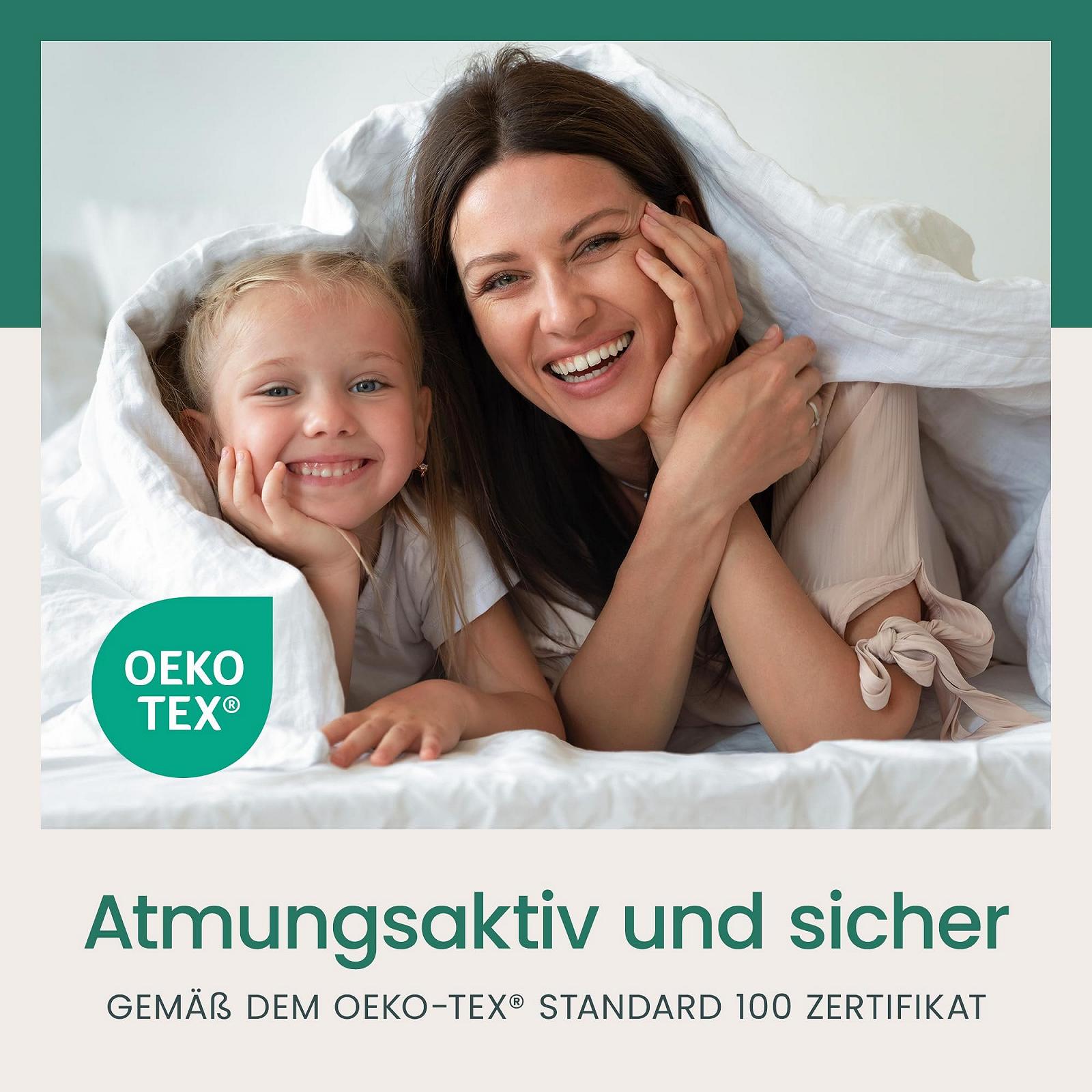 Постільна білизна VelvetHome Deluxe 135 x 200 см, 100% бавовна, з наволочкою 80 x 80 см, гірчичного кольору, фото №6