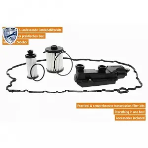 Комплект гидравлического фильтра автоматической КПП VAICO EXPERT KITS + V10-5391 для SEAT VW synthetic.ua - Фото 1