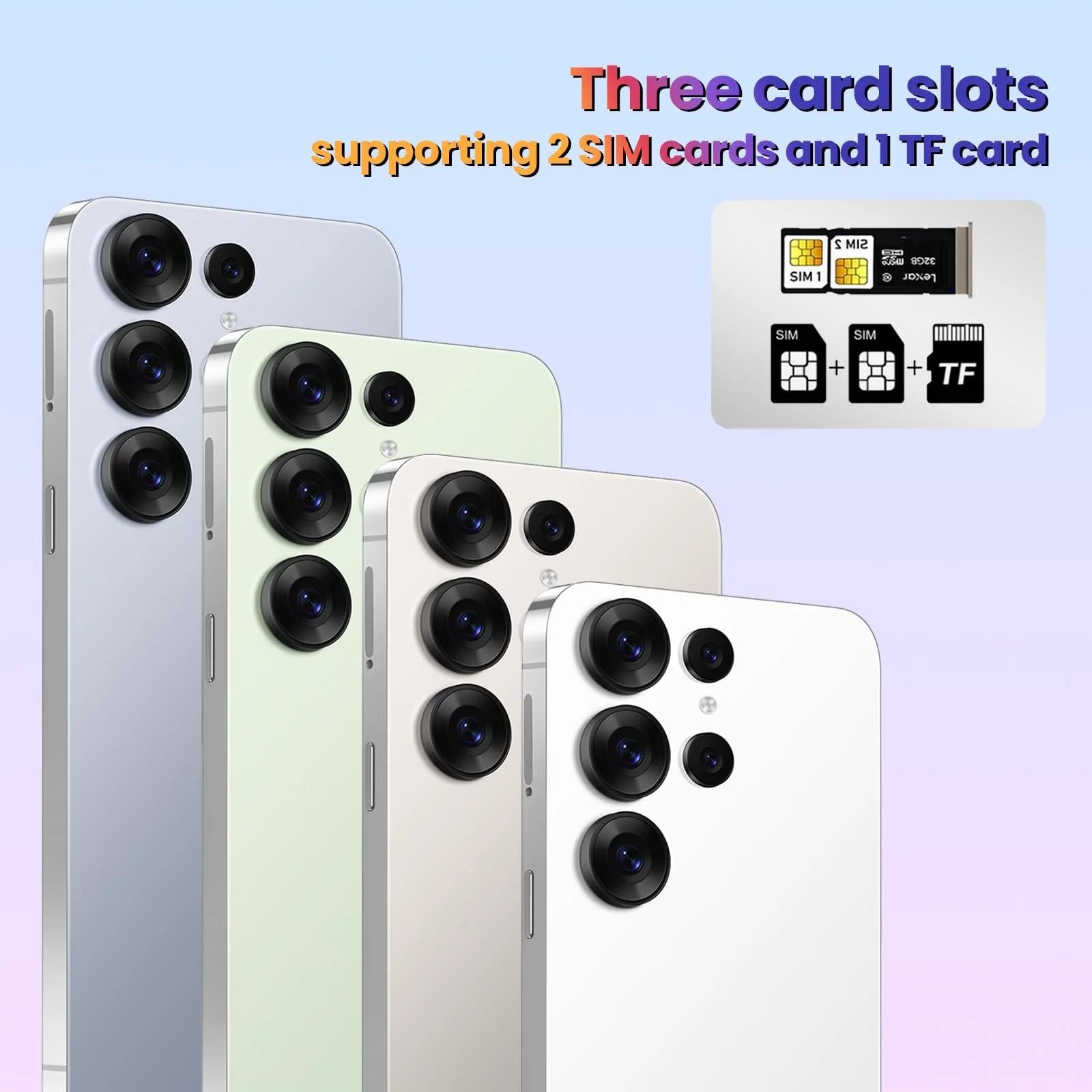 Смартфон 4/64GB 700gold, фото №4