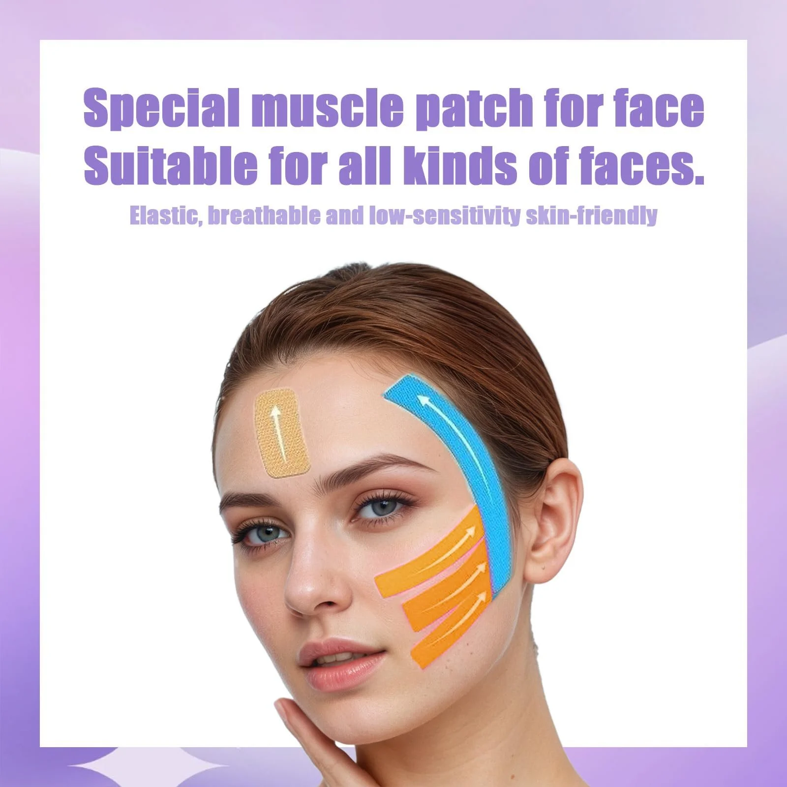 Маска для підтяжки підборіддя AYNKG, рожева, фото №6