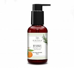 Гель для душу Anissa Naturkosmetik для чутливої шкіри зволожуючий 100 мл - Фото 1