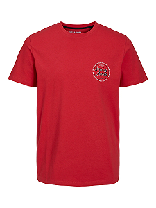 Футболка Jack & Jones CREW NECK 12222339 Красный XL - Фото 1