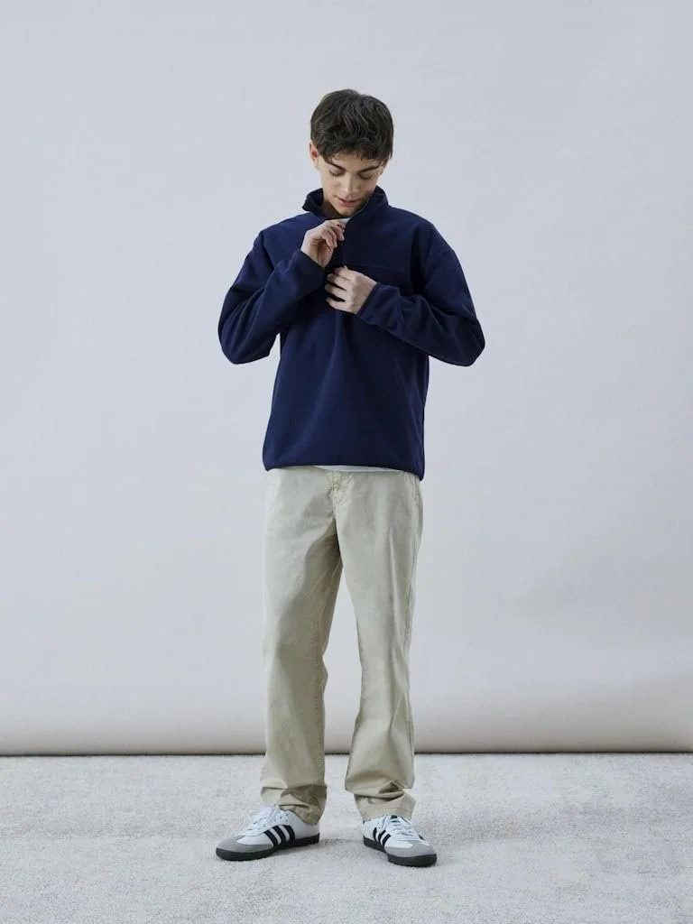 Толстовка NAME IT Nlmnooa LS Half Zip Fleece для хлопчиків, фото №2