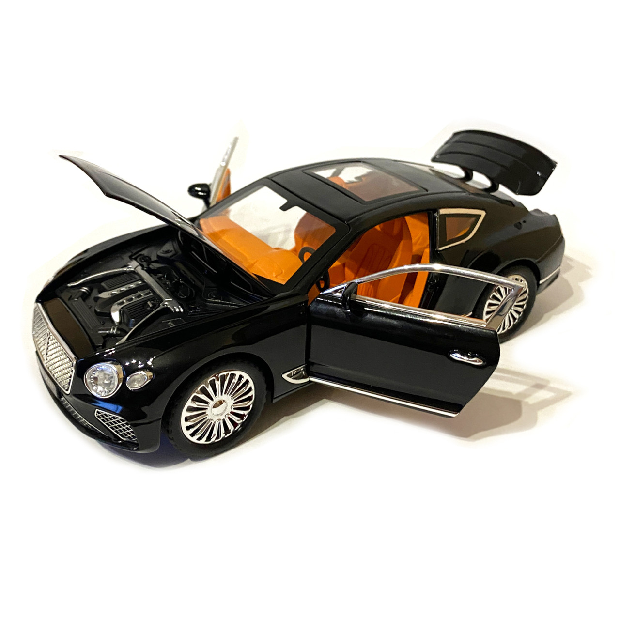 Бентлі Авто Експерт Бентлі металевий чорний світло звук 21*6*9 см (GT-6370), фото №6 Бентлі Авто Експерт Бентлі металевий чорний світло звук 21*6*9 см (GT-6370), фото №6