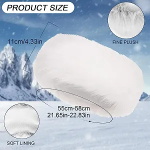 Хутряна пов'язка на голову для жінок synthetic.ua - Фото 1