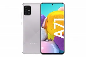 Смартфон Samsung Galaxy A71 Blue - Фото 1
