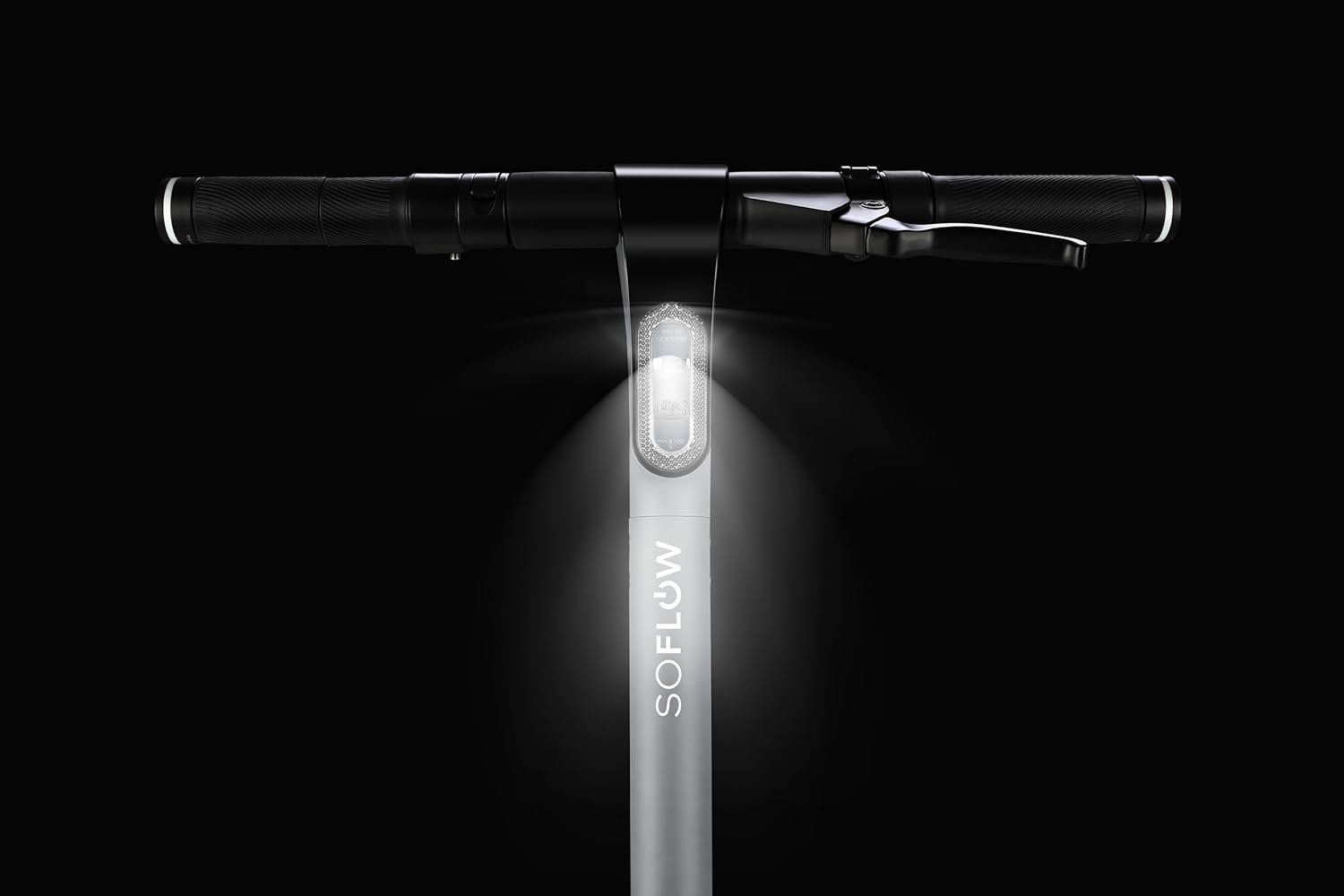 Електросамокат SoFlow SO ONE PRO / 500 Вт / 10" колеса / 65 км запас ходу / 120 кг / 22 км/г / Серебристий-Сірий, фото №9 Електросамокат SoFlow SO ONE PRO / 500 Вт / 10" колеса / 65 км запас ходу / 120 кг / 22 км/г / Серебристий-Сірий, фото №9