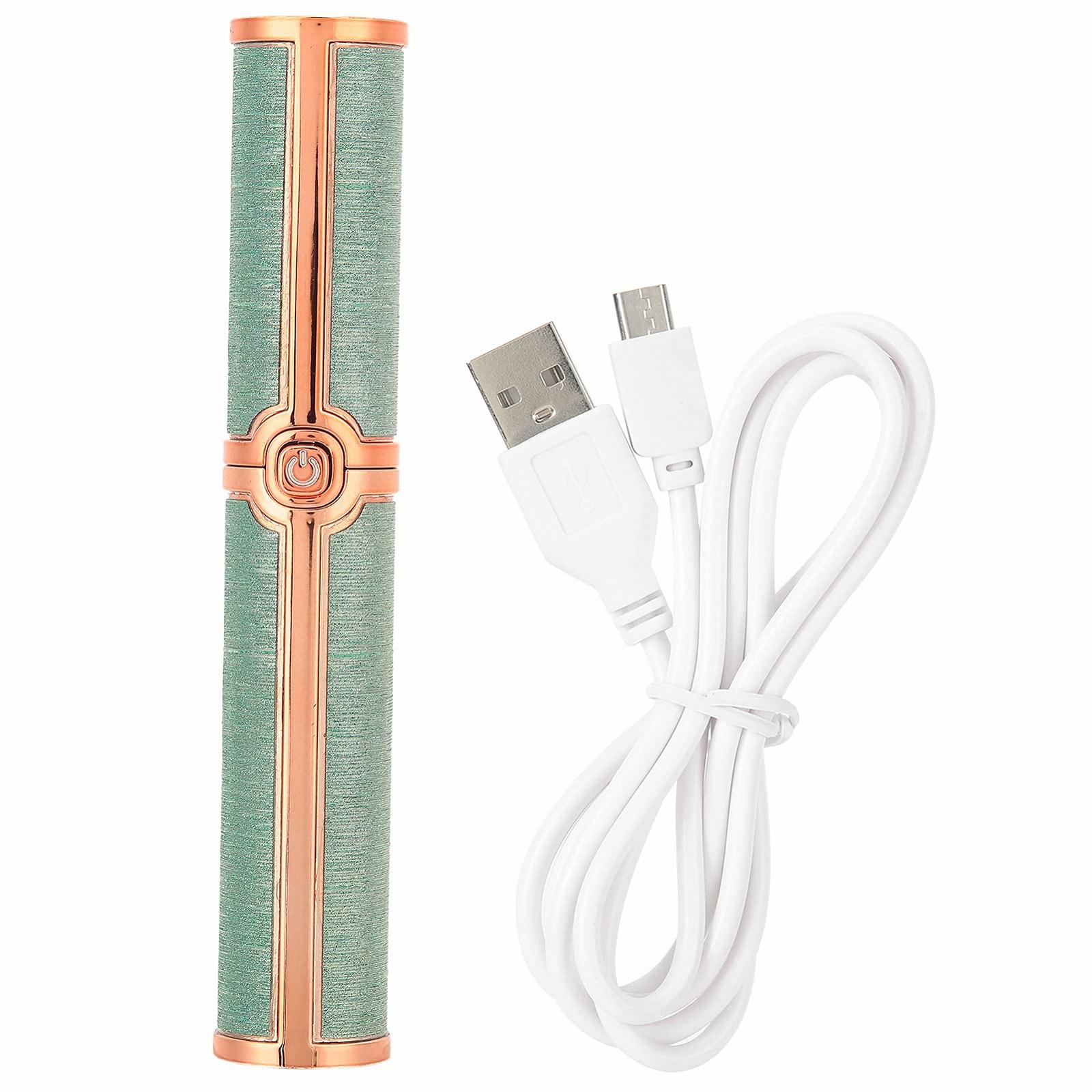 Триммер для бровей Portable Lipstick Shape Electric Eyebrow Shaper Green, фото №6