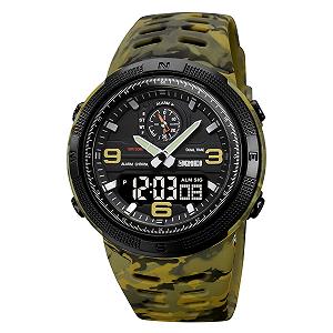 Годинник Skmei 1655CMGNBK Camo Green-Black - Фото 1