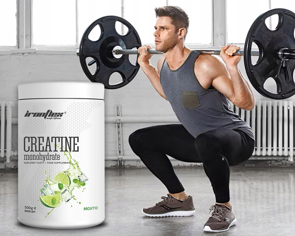 Креатин IronFlex Creatine Monohydrate 500 g Pineapple juice, фото №3