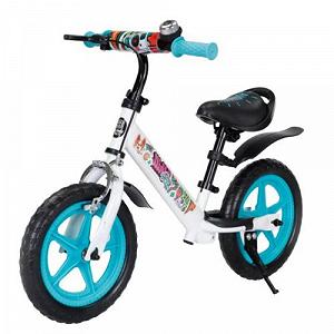 Беговел Balance Animate 12 бирюзовый [tsi236593-TSI] - Фото 1