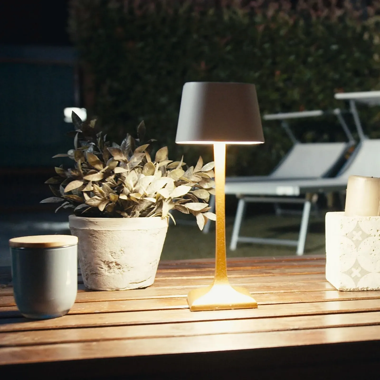 Настільна лампа Glaphyra LED Бездротова Акумуляторна IP54, фото №4