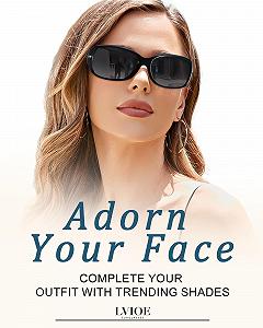 Сонцезахисні окуляри LVIOE Жіночі Поляризовані Вінтажні Великі Обгортаючі Дизайнерські з UV400 Захистом synthetic.ua - Фото 1