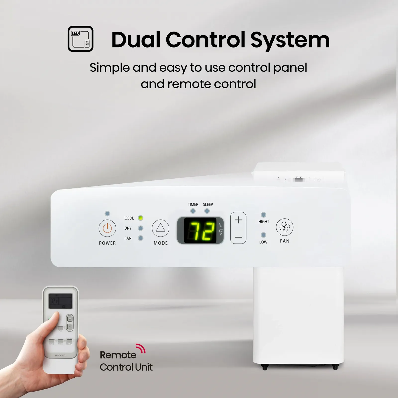 Мобільний кондиціонер Mora PC05R25A, фото №5