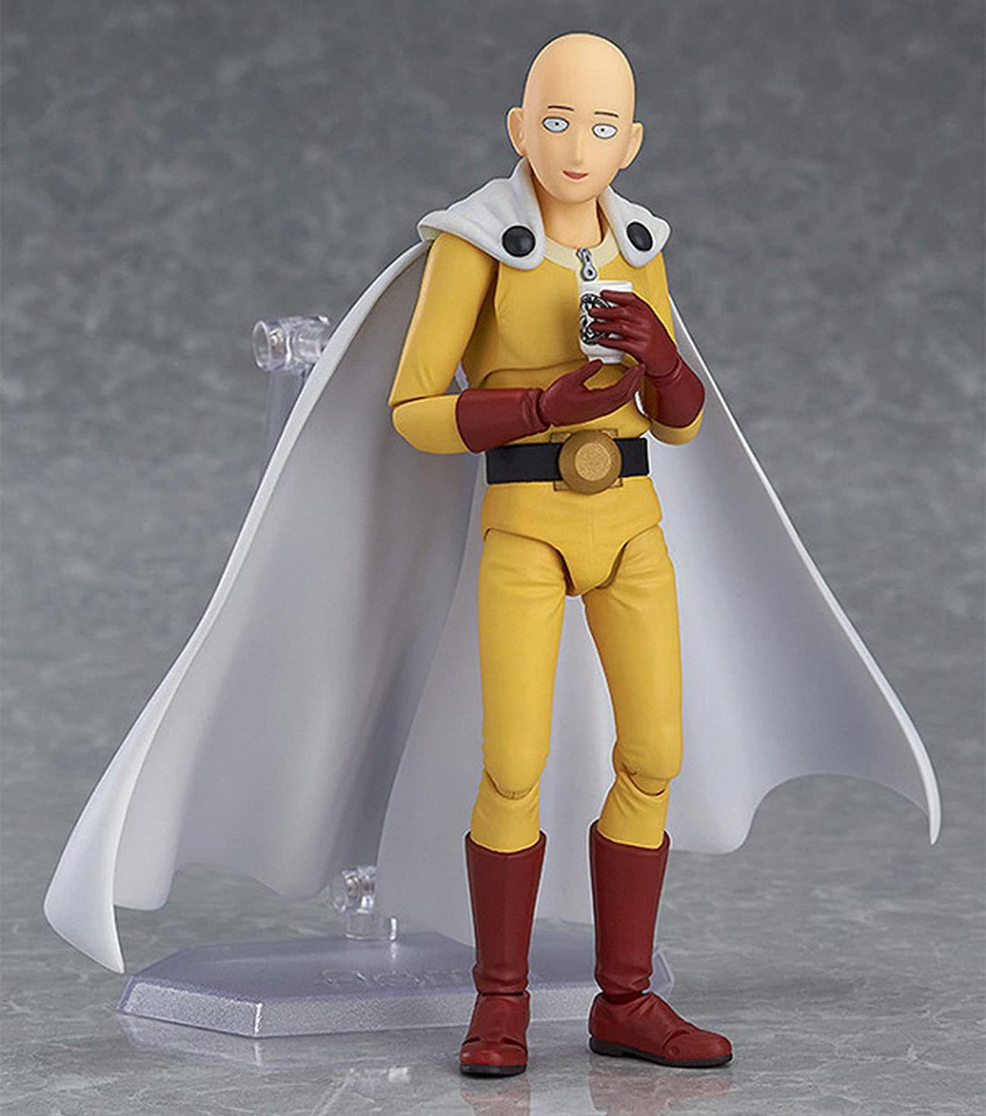 Фигурка Anime One Punch Man Saitama Cartoon Character Change Face PVC Model Statue, фото №4