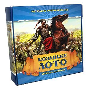 Настольная игра Strateg Лото Казацкое с деревянными бочонками на украинском языке 341 - Фото 1