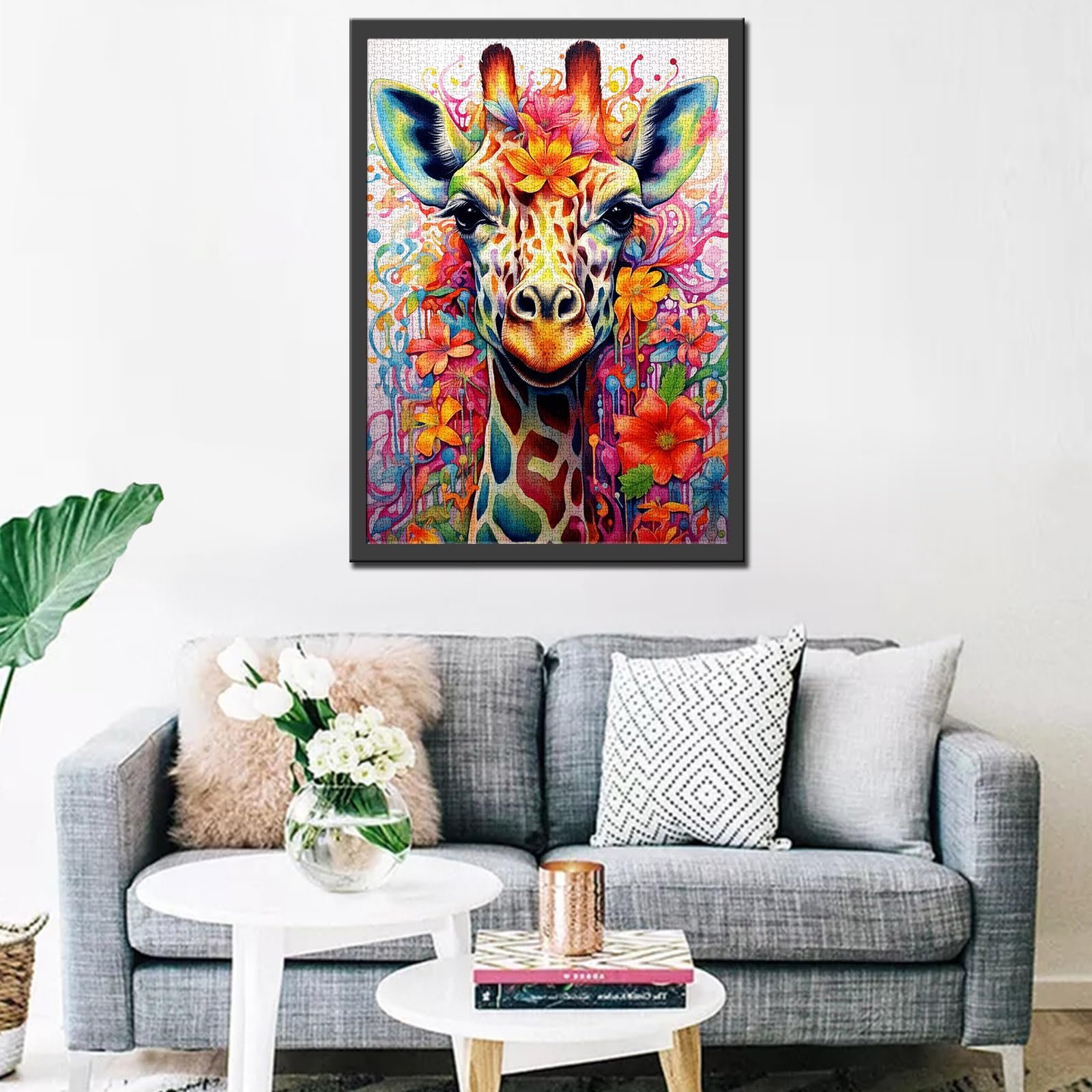 Пазл Tucocoo Giraffe Animal Graffiti Art 1000 элементов 70 x 50 см, фото №3 Пазл Tucocoo Giraffe Animal Graffiti Art 1000 элементов 70 x 50 см, фото №3