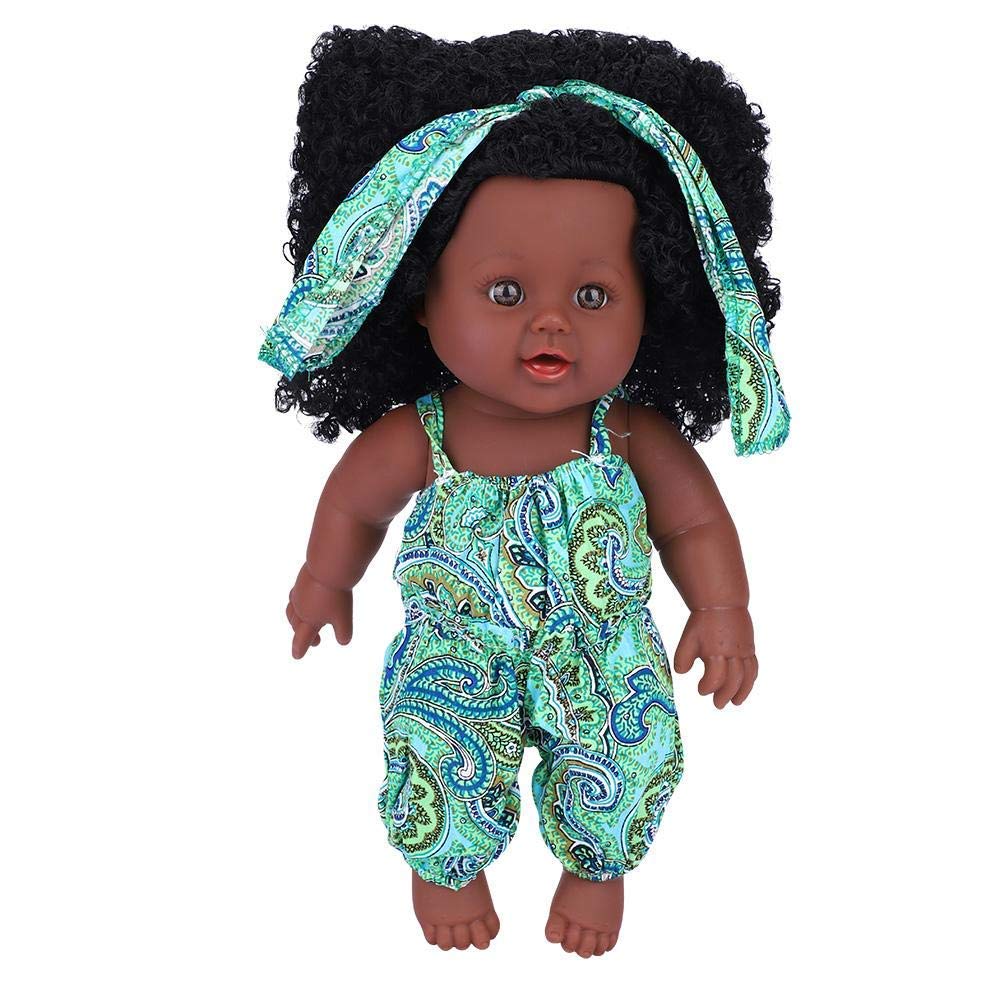 Кукла Baby Soft Artificial Newborn Full Body Interactive Games Toy (Зелёный, фото №9
