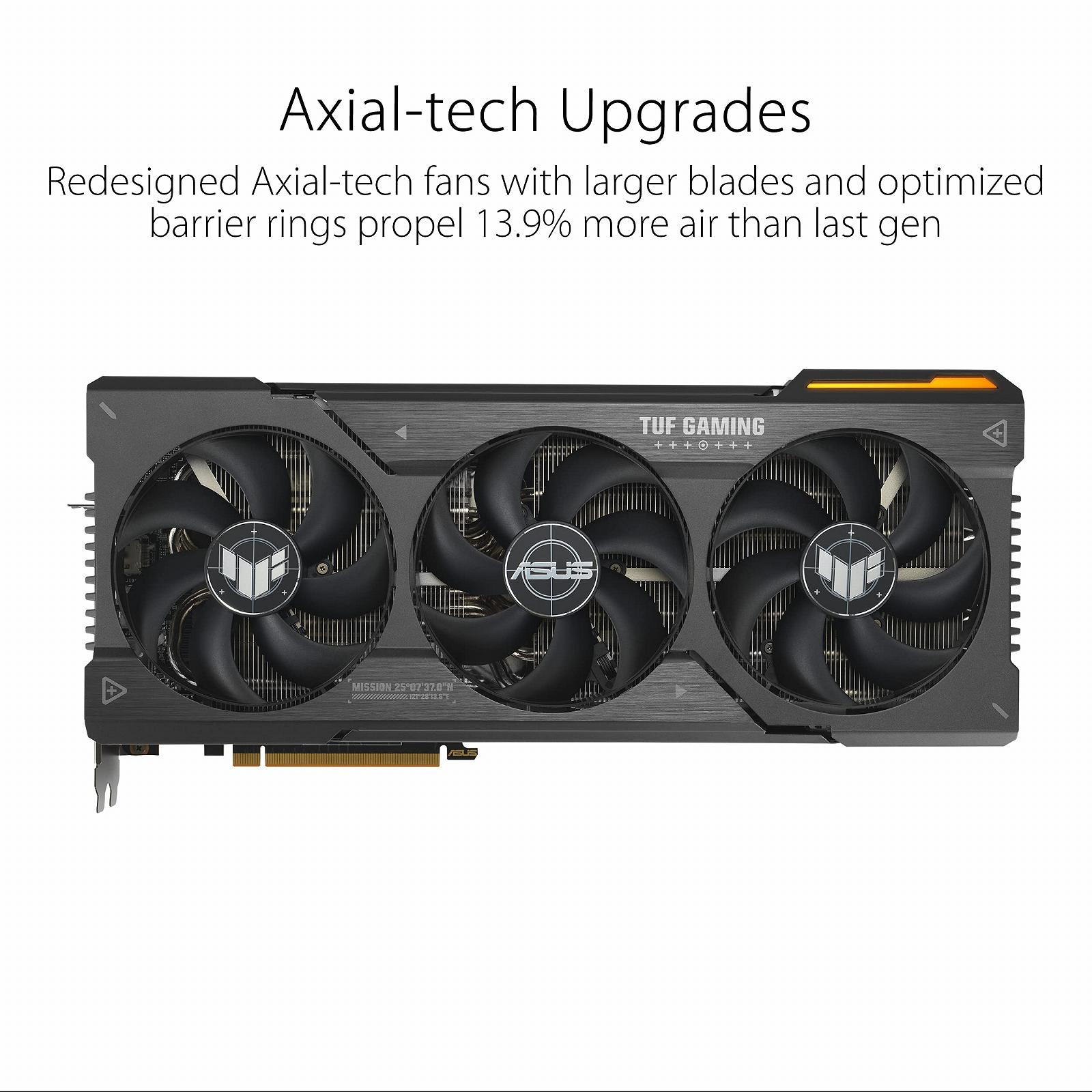 Графический адаптер ASUS TUF Gaming AMD Radeon RX 7900 XT OC Edition 20GB GDDR6, фото №2