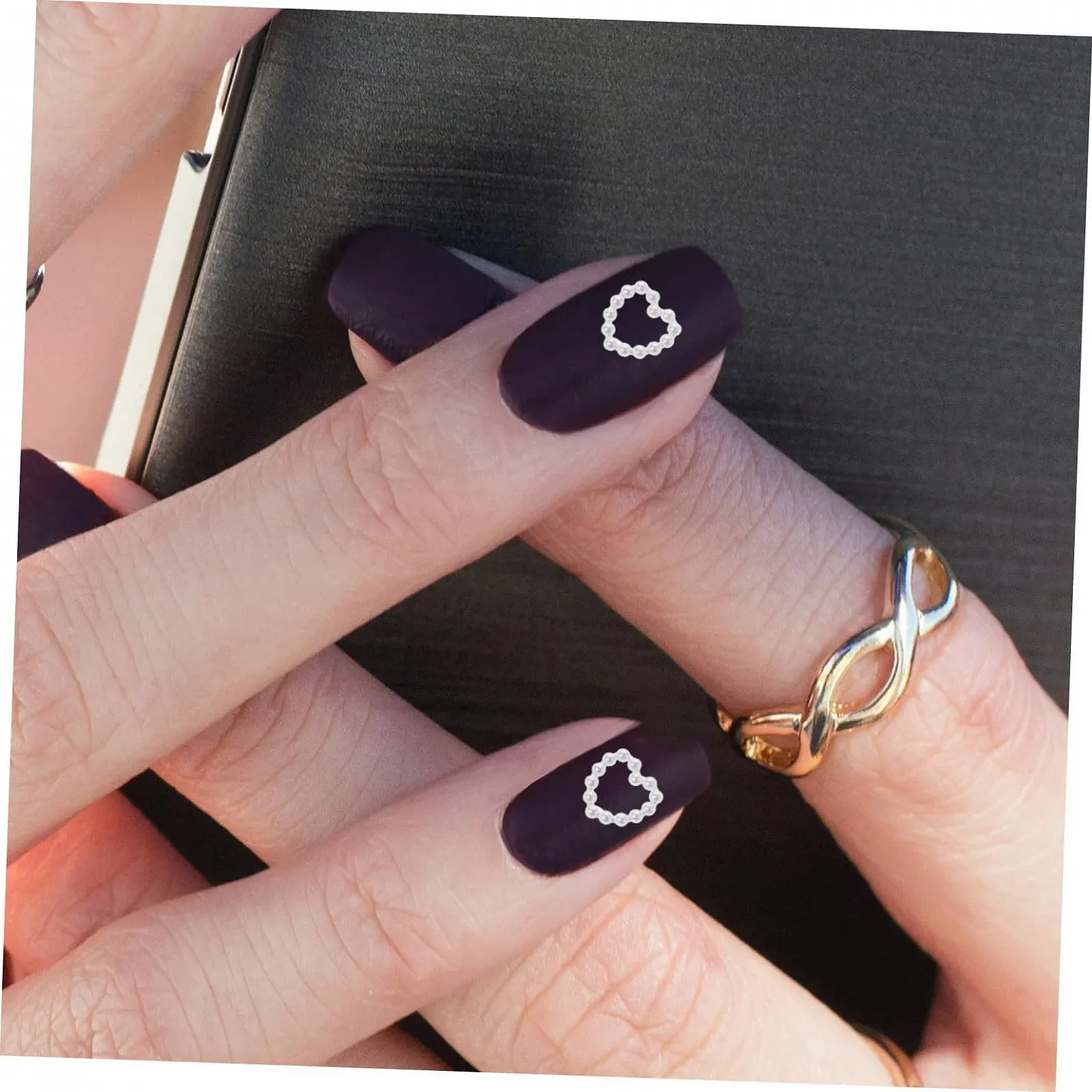 Бусины для ногтей Healvian, 1 коробка, фото №5