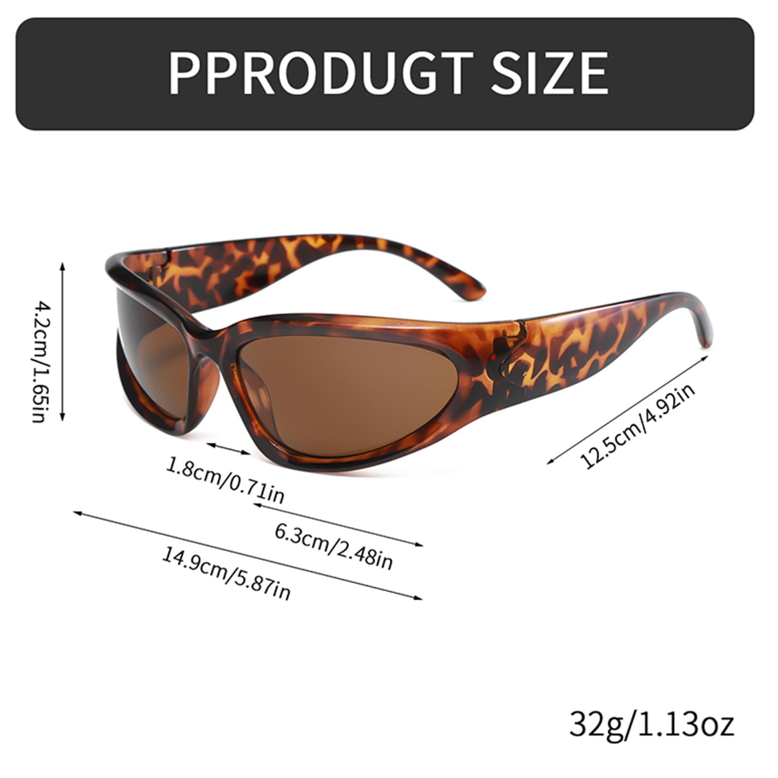 Спортивні сонцезахисні окуляри YAMEIZE для жінок та чоловіків Y2k Вінтаж, фото №3 Спортивні сонцезахисні окуляри YAMEIZE для жінок та чоловіків Y2k Вінтаж, фото №3