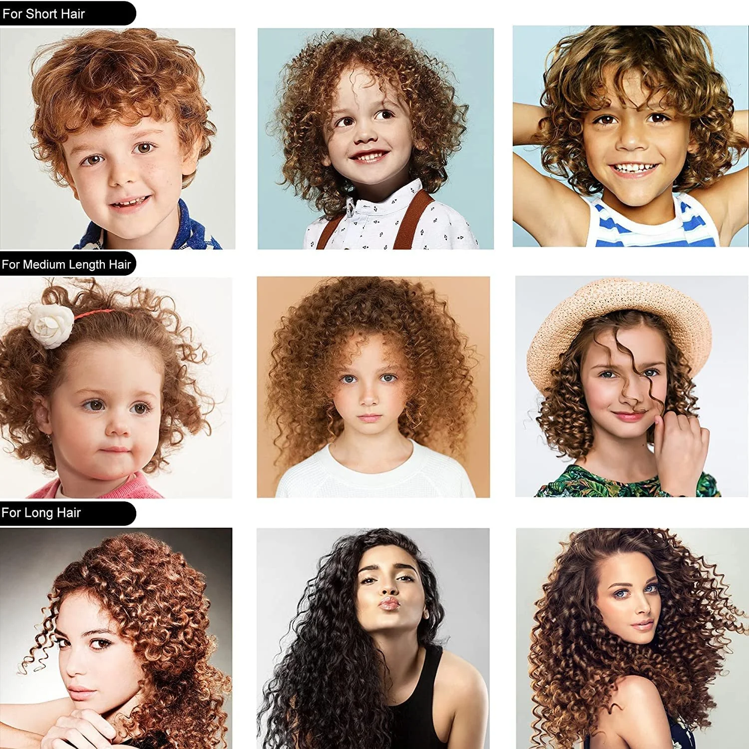 Плойка AIMERVO Afro Hair Curler 9 мм 110-210°C LCD Ceramic, фото №7