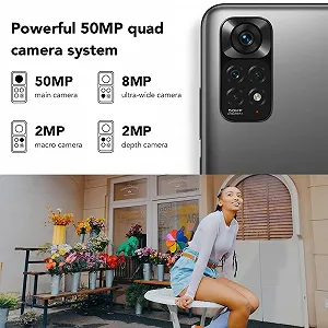 Смартфон Xiaomi Redmi Note 11 64 ГБ 4 ГБ RAM Dual SIM Graphite Grey ціна на synthetic.ua - Фото 1 Смартфон Xiaomi Redmi Note 11 64 ГБ 4 ГБ RAM Dual SIM Graphite Grey synthetic.ua - Фото 1