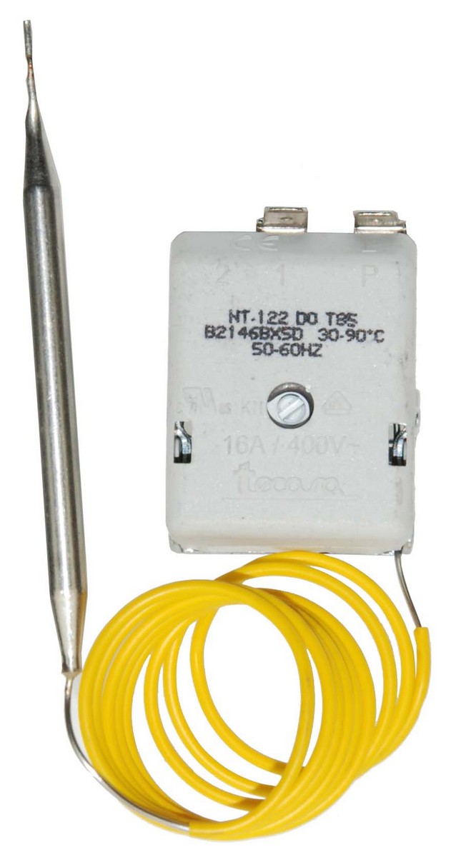 Термостат бойлера Tecasa NT-122 DO (30-90°C) 16A арт.тб002, фото №2