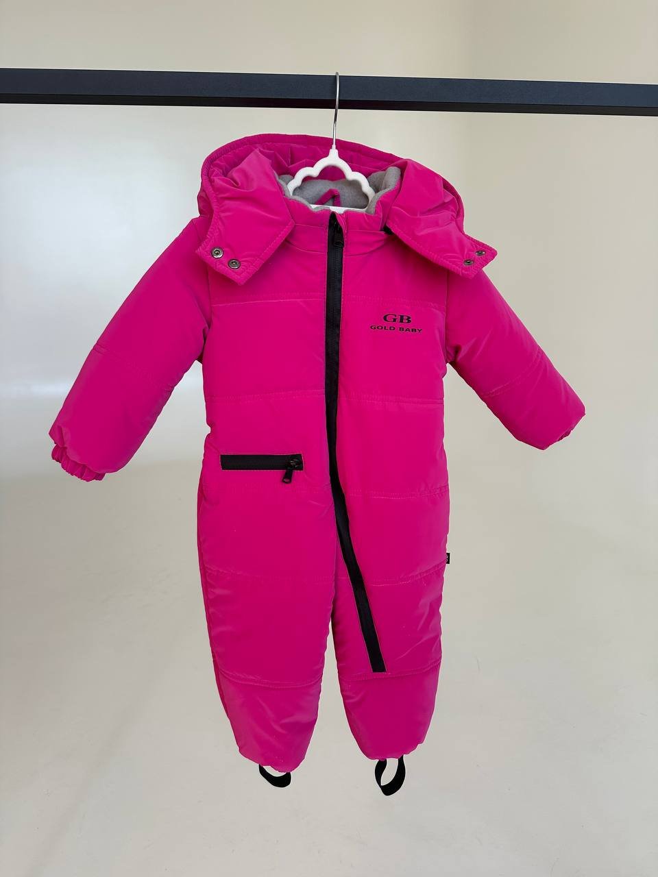 Демісезонний дитячий комбінезон 74-110 р весна/осінь Голд малина, фото №1 Демісезонний дитячий комбінезон 74-110 р весна/осінь Голд малина, фото №1