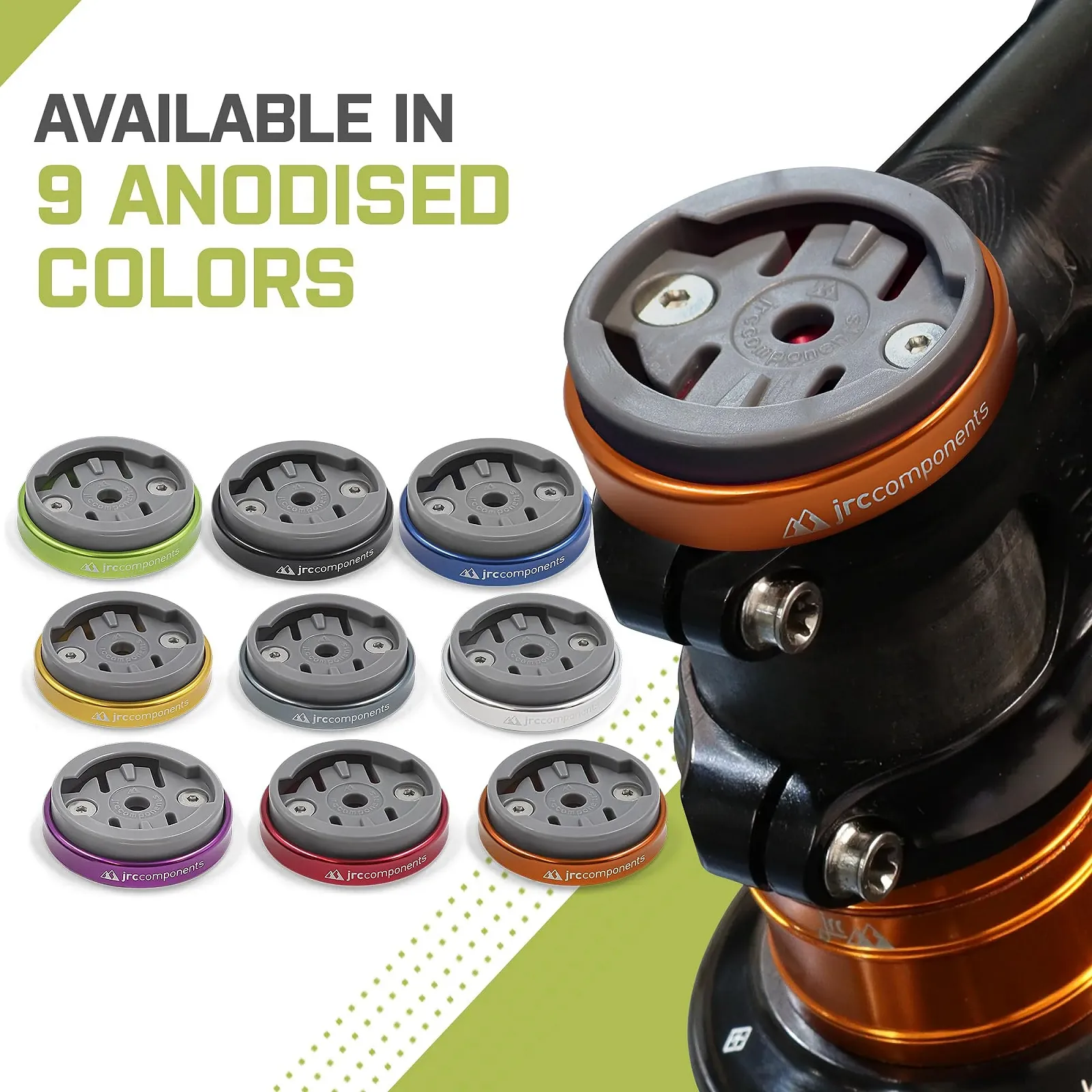 Крепление для велокомпьютера JRC Components Enkei Top Cap Mount Wahoo фиолетовое, фото №5