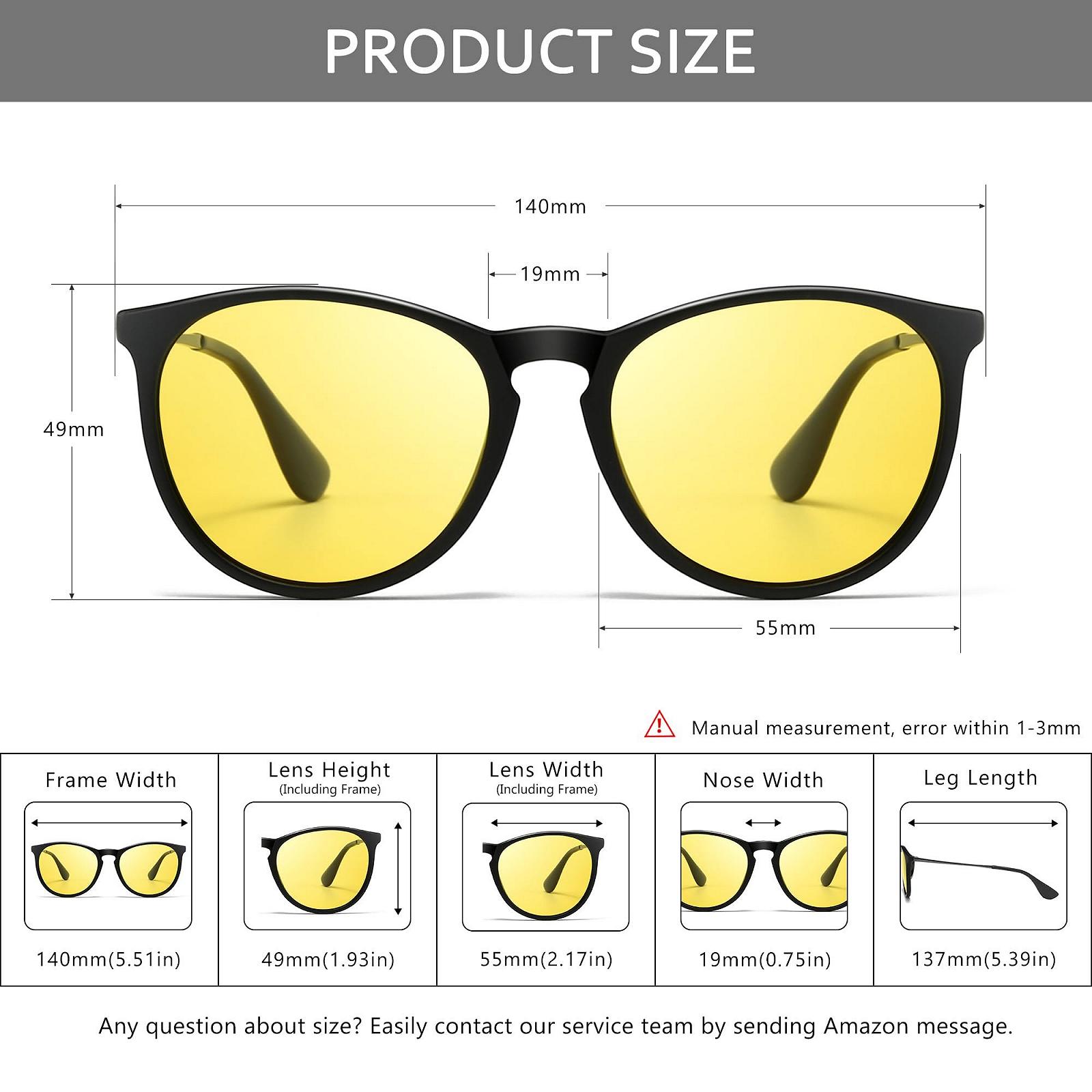 Сонцезахисні окуляри SUNGAIT SGT567SHKYSEU круглі вінтажні жіночі класичні ретро дизайнерські поляризовані Чорна оправа, фото №6