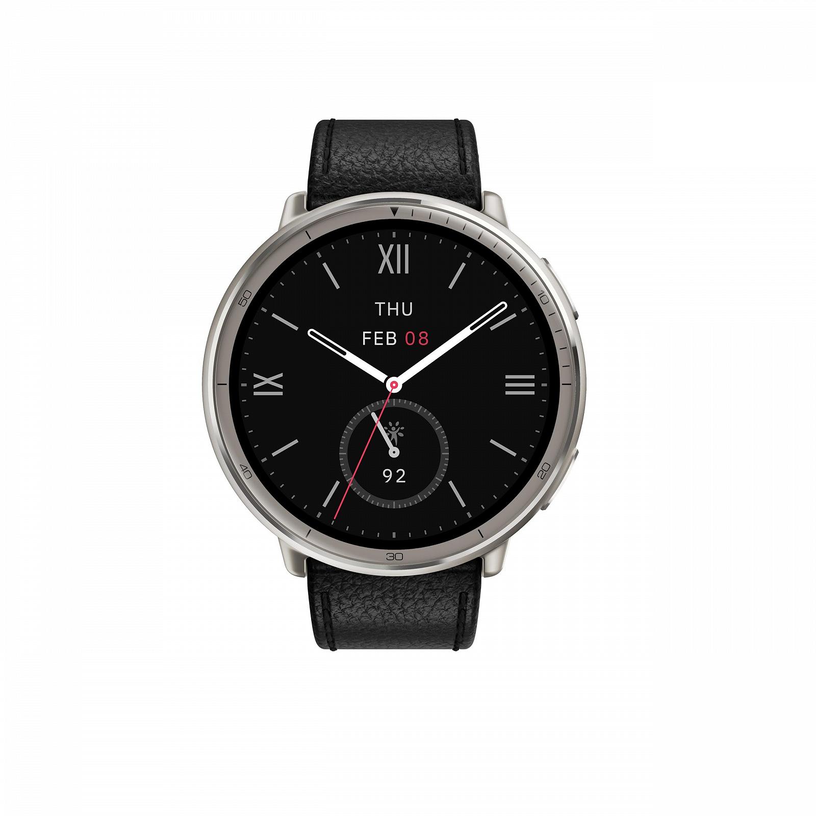 Смарт-годинник Amazfit Active 2 44 мм, NFC, AI, Голосове керування, GPS, 10 днів роботи від батареї, Фітнес-трекер, 160+ спортивних режимів, 5 ATM водонепроникність, Чорний, фото №2