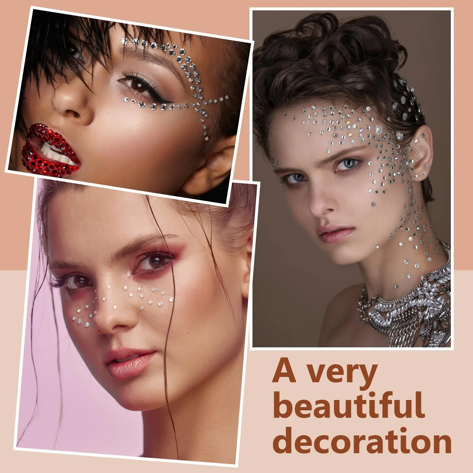 Набор самоклеящихся страз 3440 шт., 1720 круглых серебряных страз и 1720 черных блестящих драгоценных камней, 3/4/6 мм акриловых драгоценных камней для приклеивания, блестящие камни для украшения лица/ногтей/поделок, фото №3 Набор самоклеящихся страз 3440 шт., 1720 круглых серебряных страз и 1720 черных блестящих драгоценных камней, 3/4/6 мм акриловых драгоценных камней для приклеивания, блестящие камни для украшения лица/ногтей/поделок, фото №3