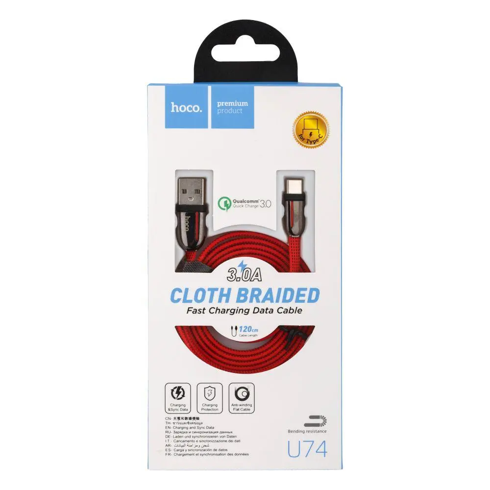 USB Hoco U74 Grand Type-C Цвет Чёрный, фото №3 USB Hoco U74 Grand Type-C Цвет Чёрный, фото №3