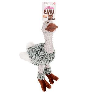 Іграшка для собак страус Emu Plush 30 см Flamingo 5411290285384 - Фото 1