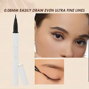 Підводка для очей, швидковисихаюча, водостійка, проста у використанні, ультратонка кисть synthetic.ua - Фото 1