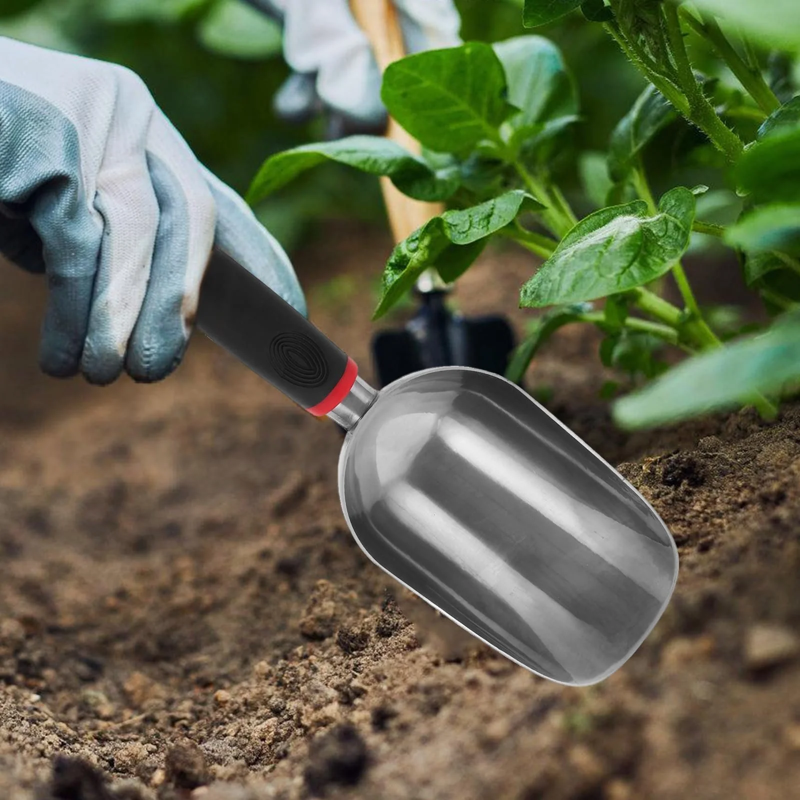 Садова лопатка Sosoport Ґрунтова лопата Металева лопата, фото №2