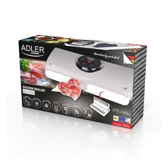 Вакууматор для сухих і вологих продуктів Adler AD 4503, фото №7