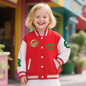 Детская бейсбольная куртка для мальчиков synthetic.ua - Фото 1