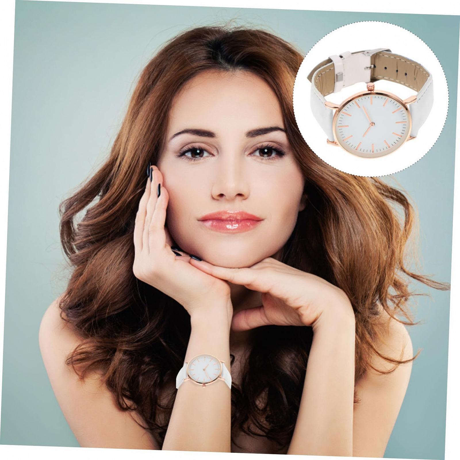 Жіночий наручний годинник Healvian з ПУ браслетом, фото №9