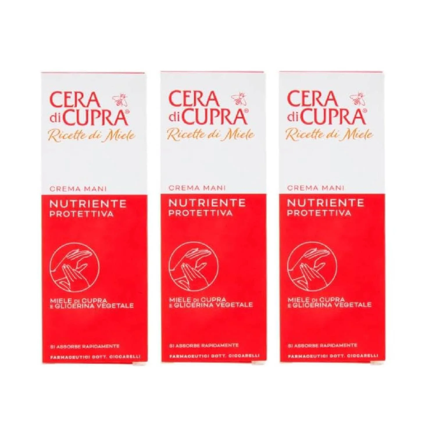 Крем для рук Cupra Action Protection Wax 75 мл, 3 шт., фото №1