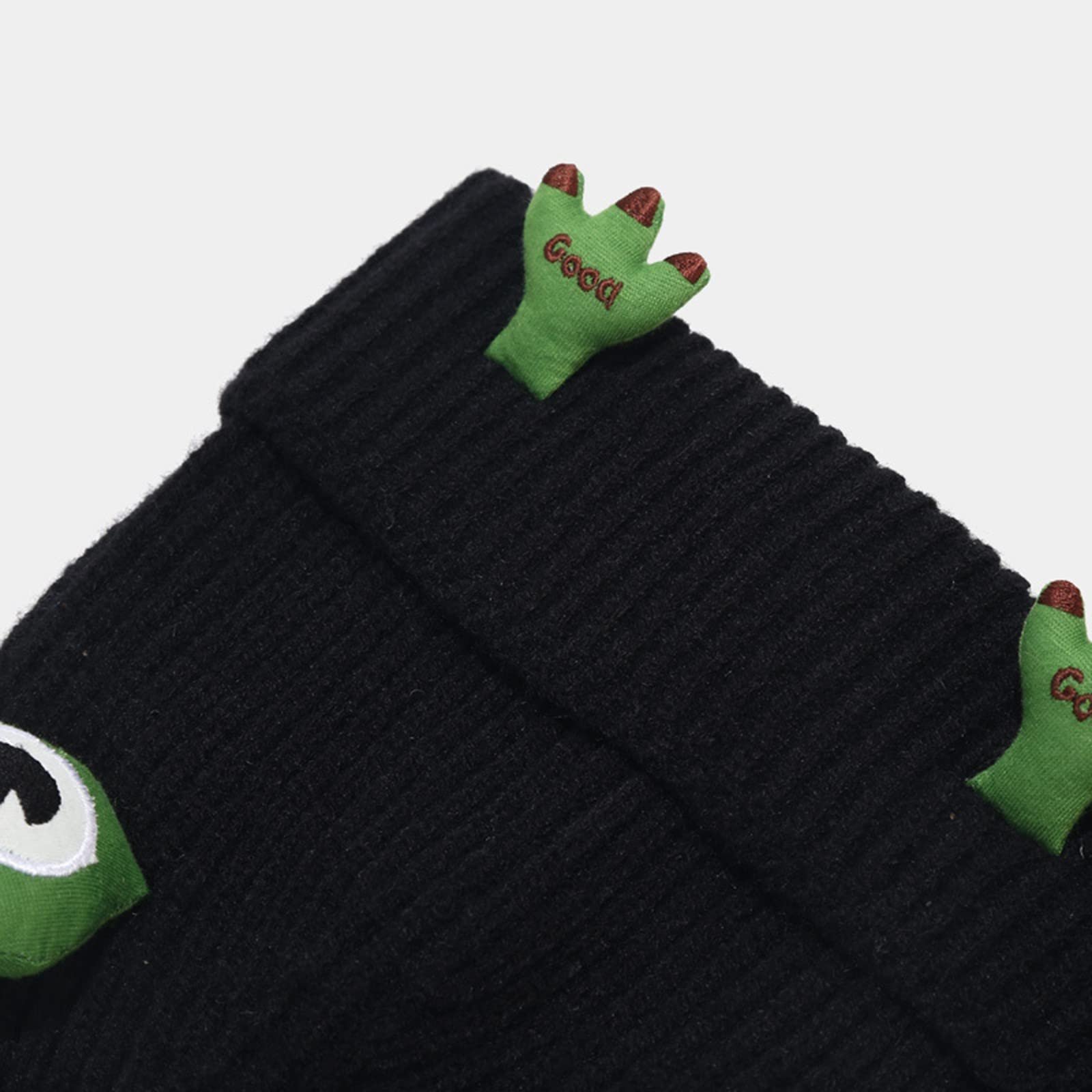 Шапка-бини Вязаная Шляпа с мультяшной лягушкой для девочки, ковбойский стиль, фото №4 Шапка-бини Вязаная Шляпа с мультяшной лягушкой для девочки, ковбойский стиль, фото №4