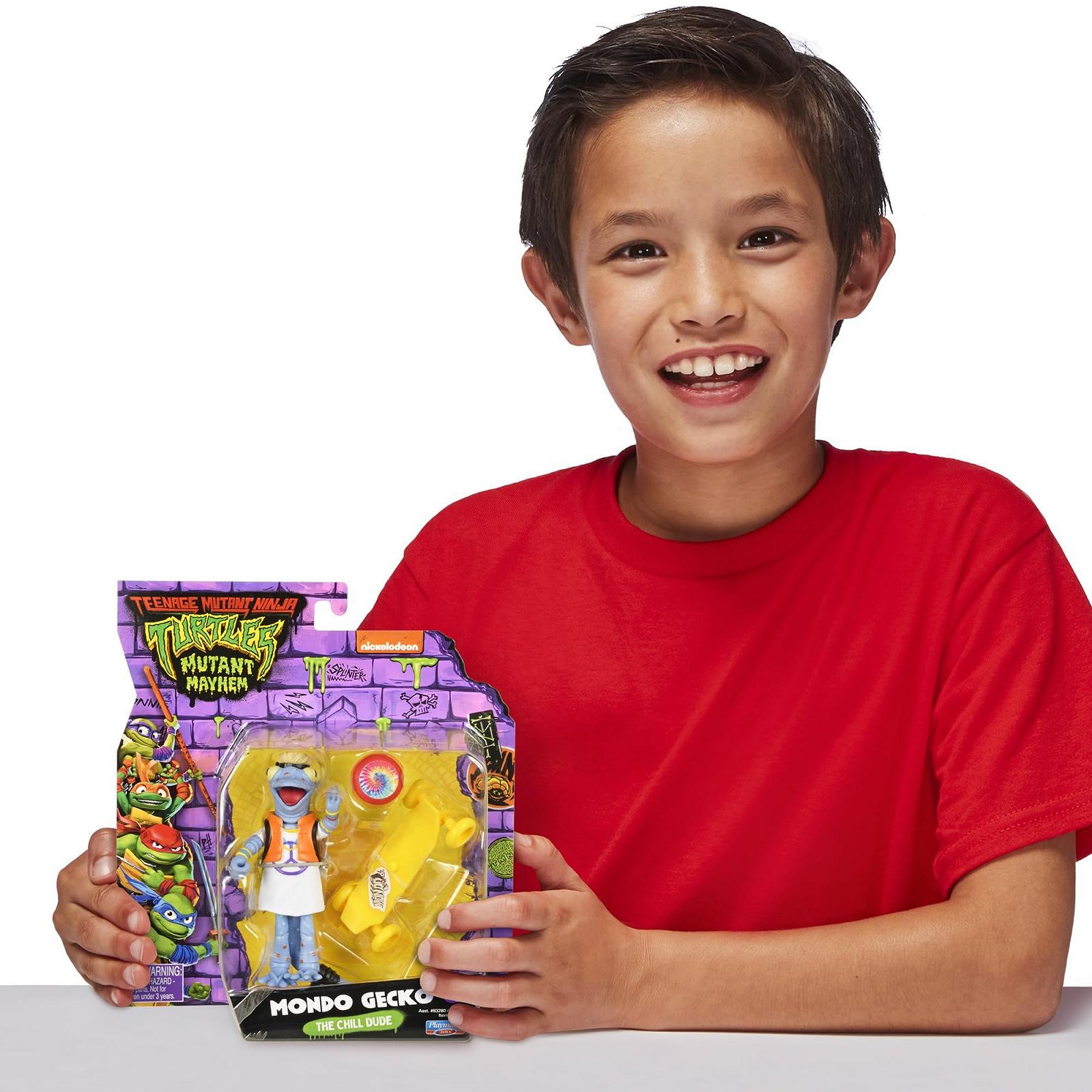 Фигурка Черепашки-ниндзя Мутантский хаос Mondo Gecko, 10,8 см, фото №7