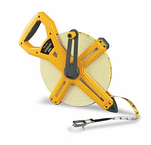 Рулетка Komelon Відкрита котушка скловолоконна 330 футів Hi-Viz Жовтий synthetic.ua - Фото 1