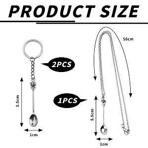 Брелок-ложка 2 шт synthetic.ua - Фото 1