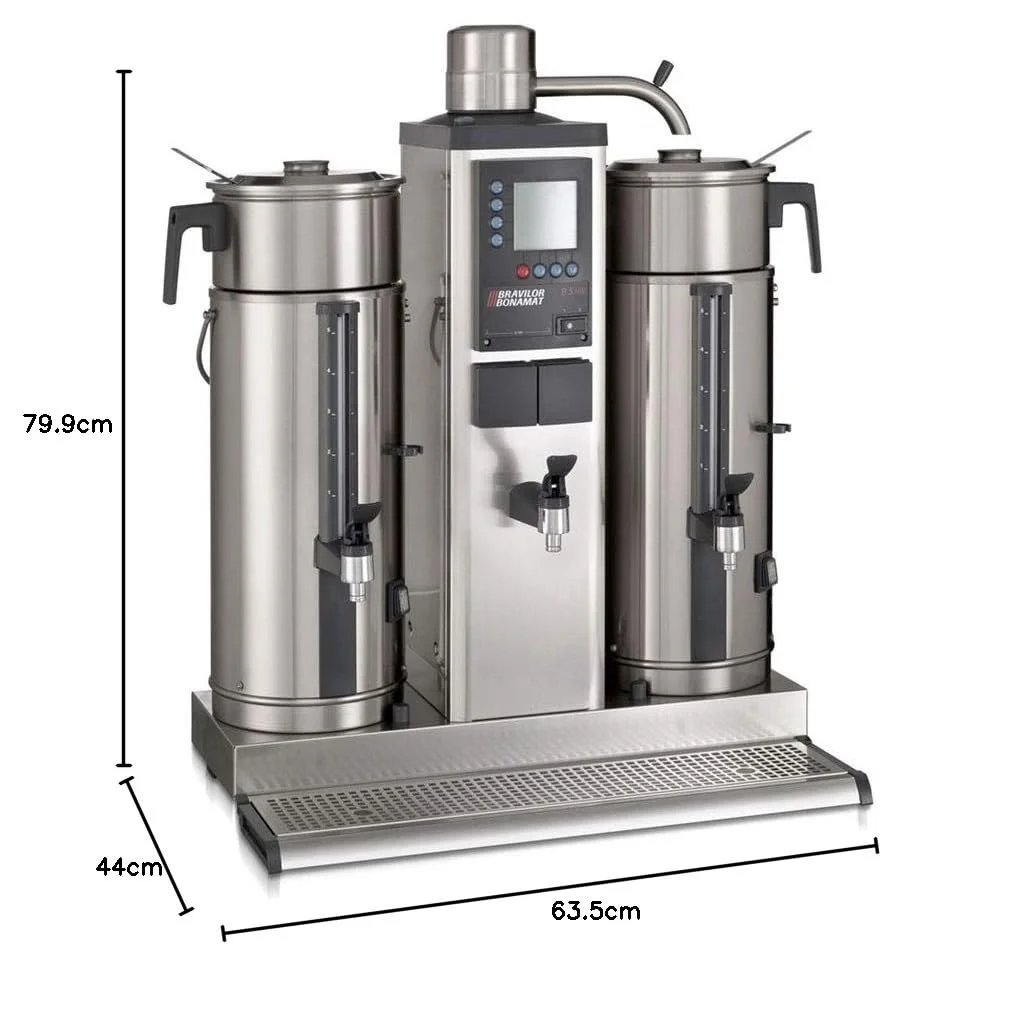 Фильтрационная кофеварка Bonamat B5 HW круглая, фото №4