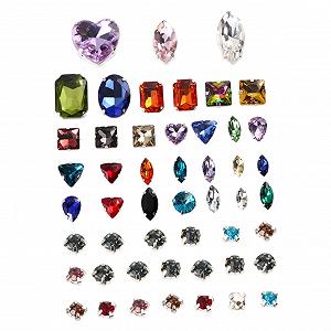 Стразы Стеклянные NUOBESTY 50 шт. - Фото 1